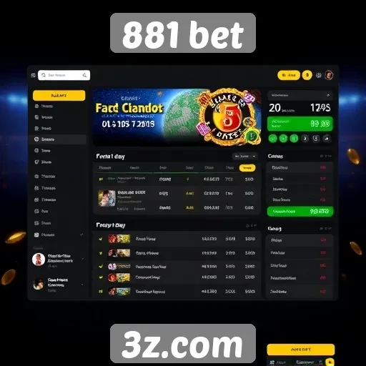 Mudanças na interface do 881 bet para usuários